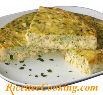 Frittata di zucchine e cipolle